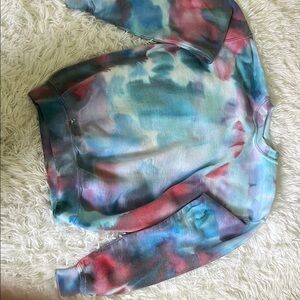 Colorful Tie-Dye Sweatshirt